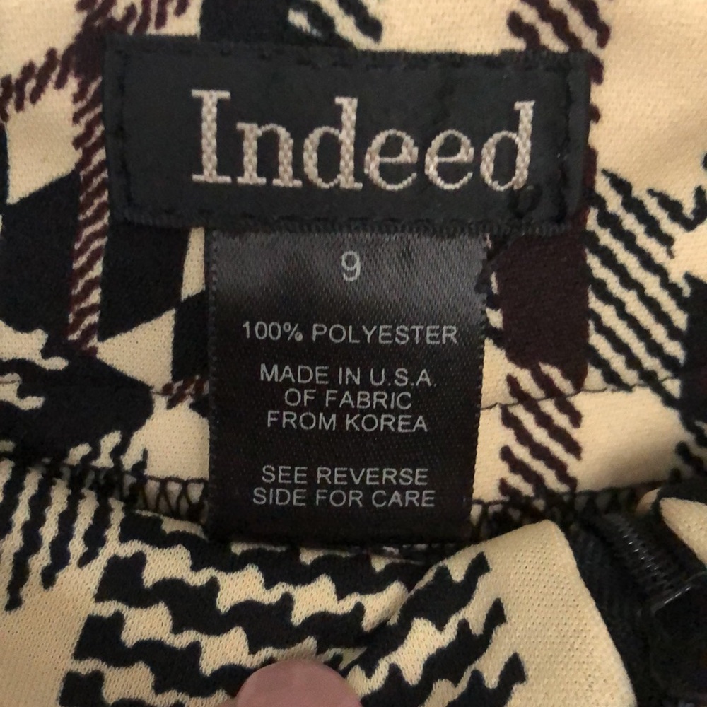 Vintage Indeed Patchwork Plaid Bootcut Pants in S… - image 7